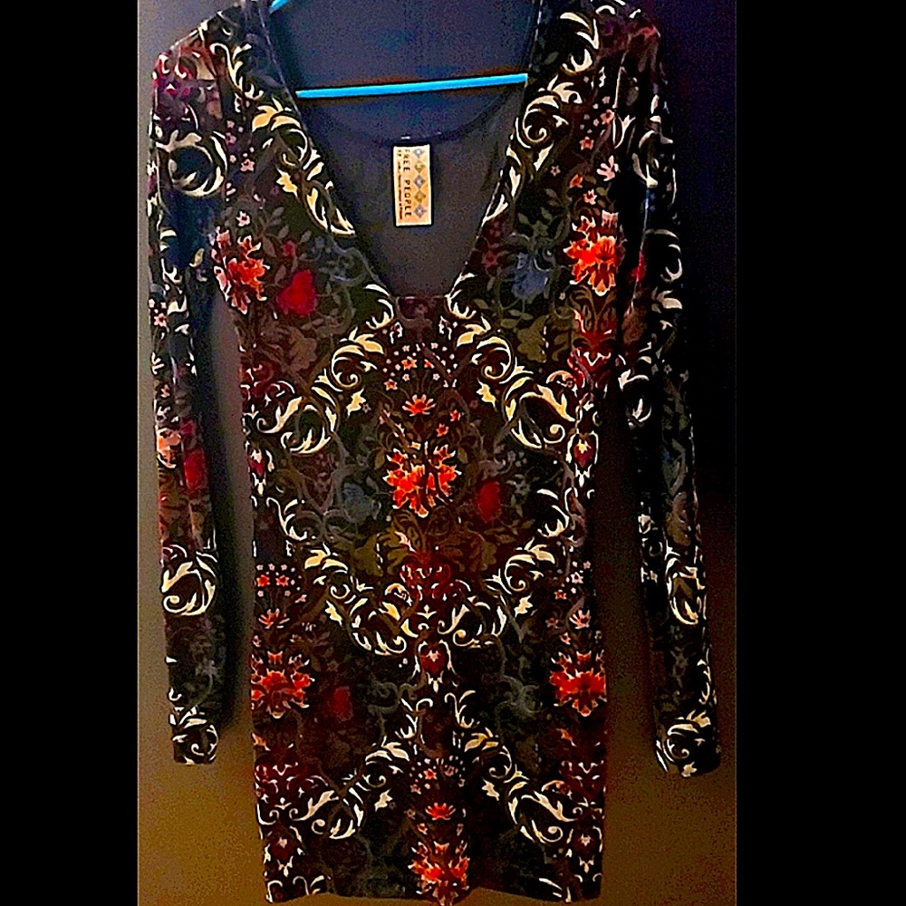 Free People velvet dress